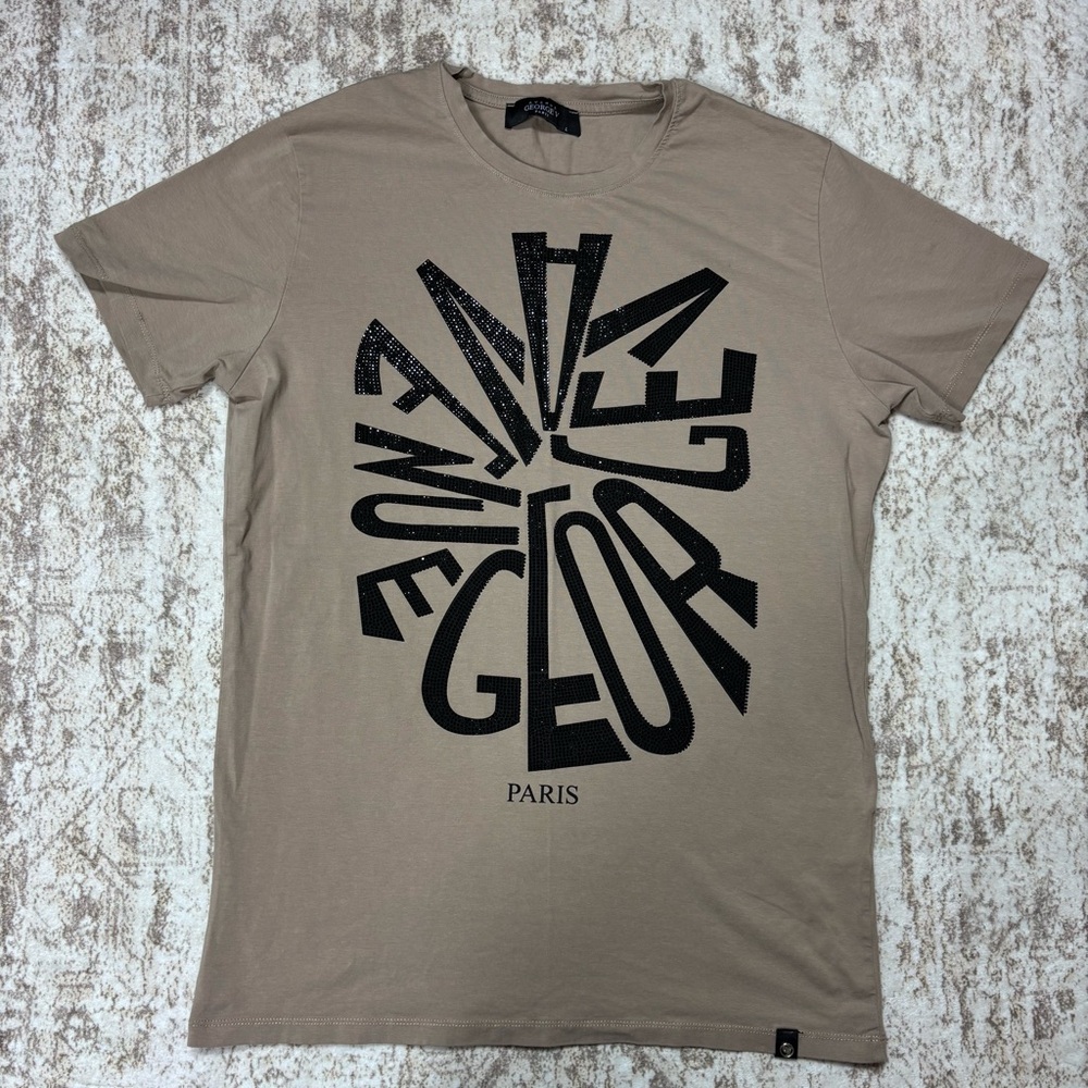 Avenue George‎ V Paris Embellished Tee Size L